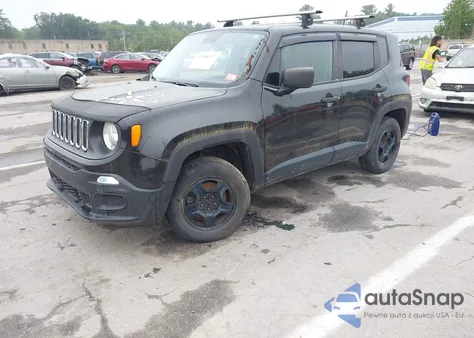 2016 Jeep Renegade Sport from USA, damaged, VIN ZACCJBAW9GPD39479